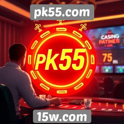 Exploração das funcionalidades do pk55.com